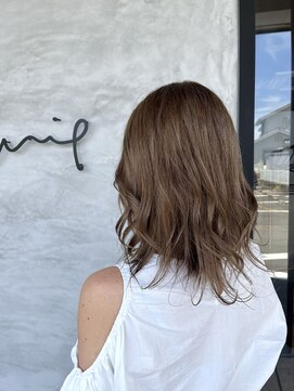 メゾンウィット(Maison Wit) ミルクティーベージュ