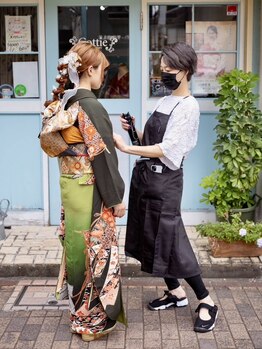 コティー ヘアアンドビューティー(Cottie HAIR&BEAUTY)の写真/【女性専用サロン★】女性オーナー一人による女性に優しい完全マンツーマンサロンCottie♪