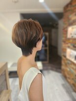 リコ エスト 上野店(lico est)&nbsp;ウルフマッシュ/ツートーンカラー/丸みショート