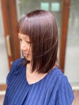 佐久地域で希少なヴィラロドラカラー導入◆頭皮に優しいカラーで、ダメージレスに理想の色味を叶えます♪