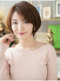 小顔かきあげバングショートマッシュウルフc5浦和20代30代40代