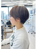 黒髪カタログ/ボブルフ/小顔に見せるヘア/ワンレン