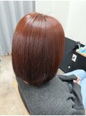 レッドブラウン【TELA HAIRユーカリが丘】