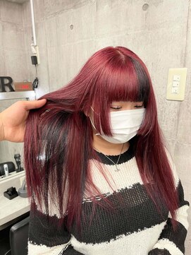 ワンズミラー 海老名店(ONE's MIRROR) イメチェン/レッドブラウン/フルバング/似合わせカット/海老名駅