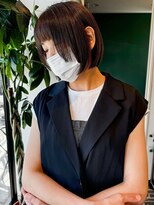 アンドファインヘアービューティー(AND FINE hair beauty) 個性的デザインボブ