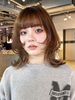 アイティーバイアルバム 八王子店(IT by ALBUM)&nbsp;似合わせカットマロンベージュメルティカラー_ba495671