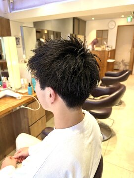 ネオリーブニコ 大井町店(Neolive Nico) アップバング　スパイキーショート