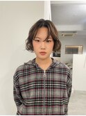 イメチェン前髪タッセルボブマッシュウルフ