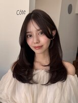イメチェンワイドバング似合わせせカットワンカールミディアム