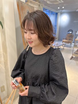 オブジェ シエル(obje't ciel) 【obje’t ciel】ミディアムパーマ【暮石　唯】