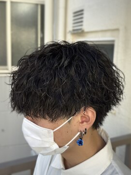 ビカムメンズヘアー 栄店(become men's hair) ツイストスパイラルパーマ/名古屋縦落ちパーマ/縦落ちパーマ