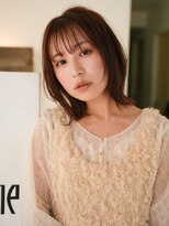 ビファインクーアヴェダ(Be fine coo AVEDA) 小顔効果抜群！くびレイヤー オレンジカラー