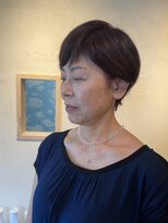 アンリルヘア(enrire hair.)&nbsp;アシンメトリーショートヘア