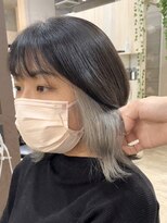 ルミ ツー 横浜駅店(Lumi 2)&nbsp;ホワイトインナーカラー/ブリーチデザインカラー/Lumi2横浜