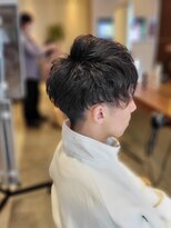 エイクス ヘア デザイン×美髪クリニック 千葉(AQs hair design)&nbsp;くびれヘア/アプリコットオレンジ/夏/髪質改善[千葉駅]