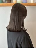 乾かすだけでキマる髪/外ハネミディアムヘア