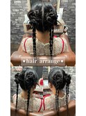 ＃ヘアセット＃結婚式＃ヘアメイク＃二次会＃ライブ＃推し活