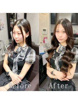 あるじゃんすー 静岡店 ダークモカブラウン#シールエクステ#韓国#大人ガーリー#静岡