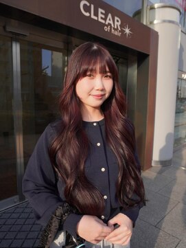 クリアーオブヘアー 一社店(clear OF HAIR) red color
