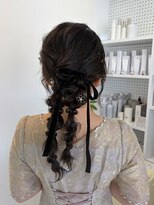 エンリッチヘア(enrich hair)&nbsp;編み下ろし/お呼ばれヘア
