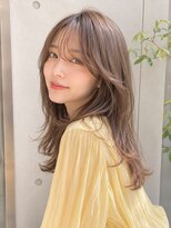 ノア 三宮店(NOA)&nbsp;【NOA】柔らかくびれロング透明感小顔レイヤー韓国風シースルー