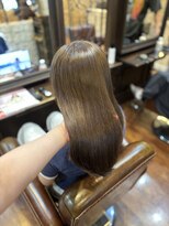 シャル 町田(shalu)&nbsp;ブリーチなしダブルカラー グレージュ
