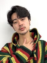 ツーダブル 大阪梅田(WW..) ツイストスパイラルパーマ波巻きスパイラル刈り上げマッシュ