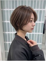 ゴカンムード(Gokan mood)&nbsp;髪質改善縮毛矯正ハイライトショートカット30代40代