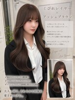 トレヘアー 京都 烏丸(tRe hair)&nbsp;【加藤】レイヤー/透明感カラー/大人綺麗スタイル/艶髪/髪質改善