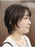 ウルフパーマウルフカットショートパーマボブパーマレイヤーボブ