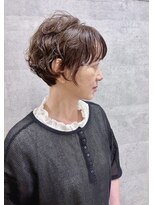 コワフュールトーリ フジグラン店(COIFFURE TORI)&nbsp;ふんわりパーマで大人可愛いショートスタイル