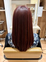アズールサン 草加西口店(azule-sun)&nbsp;髪質改善カラー,艶カラー,レッドカラー,ワインレッド【草加】