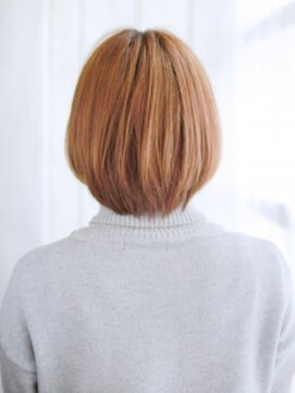 ナル 白山神社参道通り店(nalu) ナチュラルボブスタイル