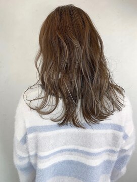 セシルヘアー 梅田店(Cecill hair) クセ毛風カール×ナチュラルハイライト