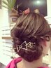 お呼ばれヘアー♪￥4,400