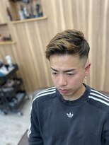 メンズヘアー ハサミ(men`s hair)&nbsp;フェードスタイル