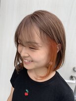 エイト 上野店(EIGHT ueno)&nbsp;【EIGHT 上野】石田　イヤリングカラー×オレンジ