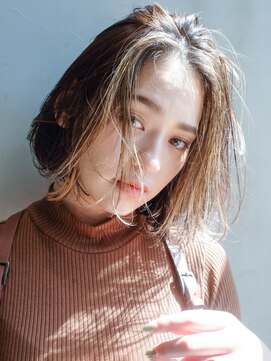 アイティー バイ アルバム 中野店(IT by ALBUM) ストレートでまっすぐワンカールクールショート_58087