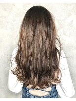 セシルヘアー(CECIL hair)&nbsp;ロングレイヤー×モカブラウン