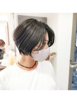 フラッグヘア 新宮店(Flag HAIR) 暗髪ショート☆