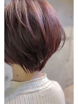 クレドガーデン 西新井店(CRED GARDEN) くびれ小顔ショートボブ×ピンクラベンダー/20代/30代/40代