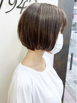 ニット 銀座(knit) 《knit銀座》大人可愛い20代30代40代ショートボブ丸み前下がり