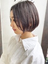 ニット 銀座(knit) 《knit銀座》大人可愛い20代30代40代ショートボブ丸み前下がり