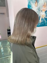 ゲーム バイ アランスミシー 横浜(GAME by Alan Smithee)&nbsp;ミルクティーベージュ/ダブルカラー/ブリーチ/髪質改善/下北沢