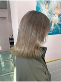 ミルクティーベージュ/ダブルカラー/ブリーチ/髪質改善/下北沢