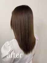 チェルモ 町田(CHELUMO)&nbsp;縮毛矯正　 after サイド