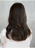 オリーブベージュレイヤーカット_ショコラアッシュ_ba409651