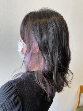 グランツ(GLANZ) ヴァイオレット系イヤリングカラー