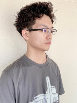 トップヘアスパアンドリゾート 鳴海(TOP HAIR spa&resort) メンズ無造作オシャレパーマ