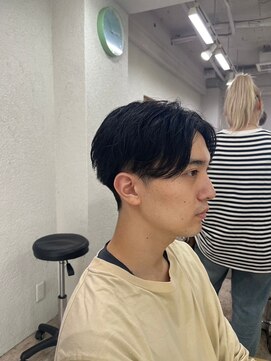 アジールヘア 所沢プロペ通り店(agir hair) メンズ学割韓国風メンズカット所沢センターパート所沢